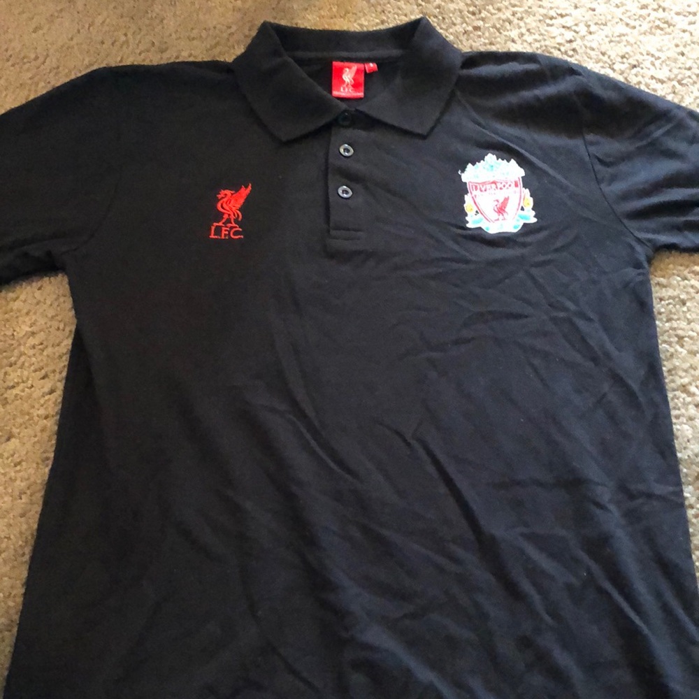 Liverpool soccer polo